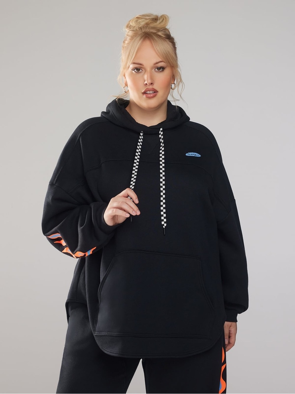 Savage X Fenty Oversized Flames Hoodie